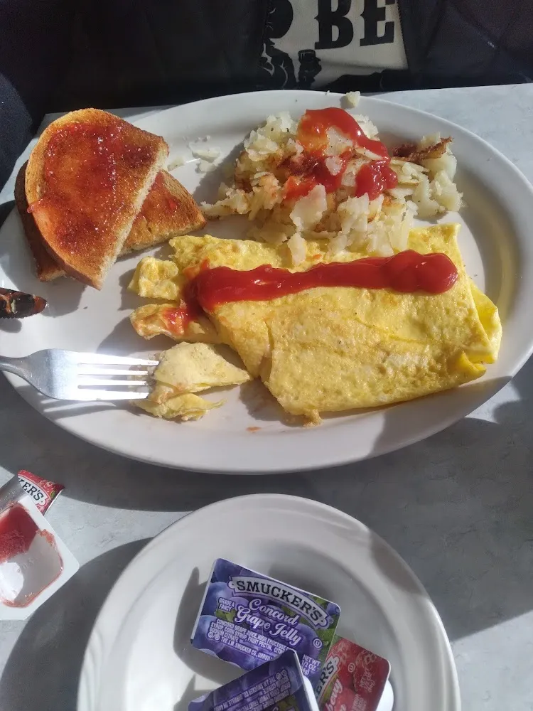 Cheesesteak Omelette