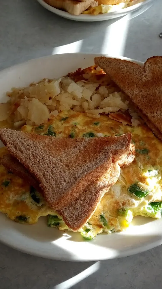 Green Pepper Omelette